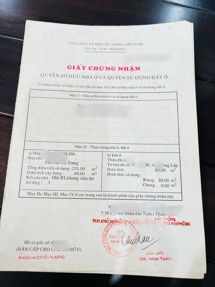 Bán nhà mặt đường Cát Dài, quận Lê Chân, Hải Phòng 80m² - Kinh doanh siêu khủng!