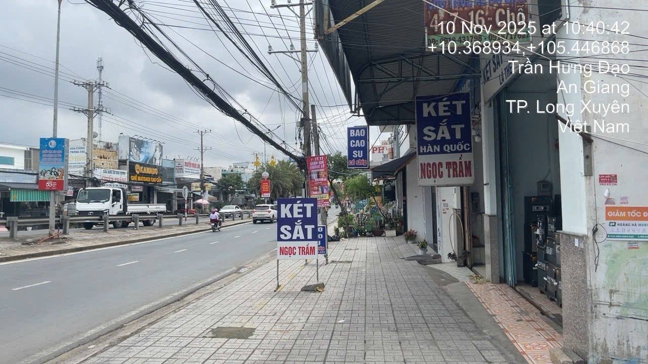 Nhà 2 tầng mặt tiền đường Trần Hưng Đạo, Long Xuyên 102m² giá 6 tỷ - Cơ hội đầu tư tuyệt vời!