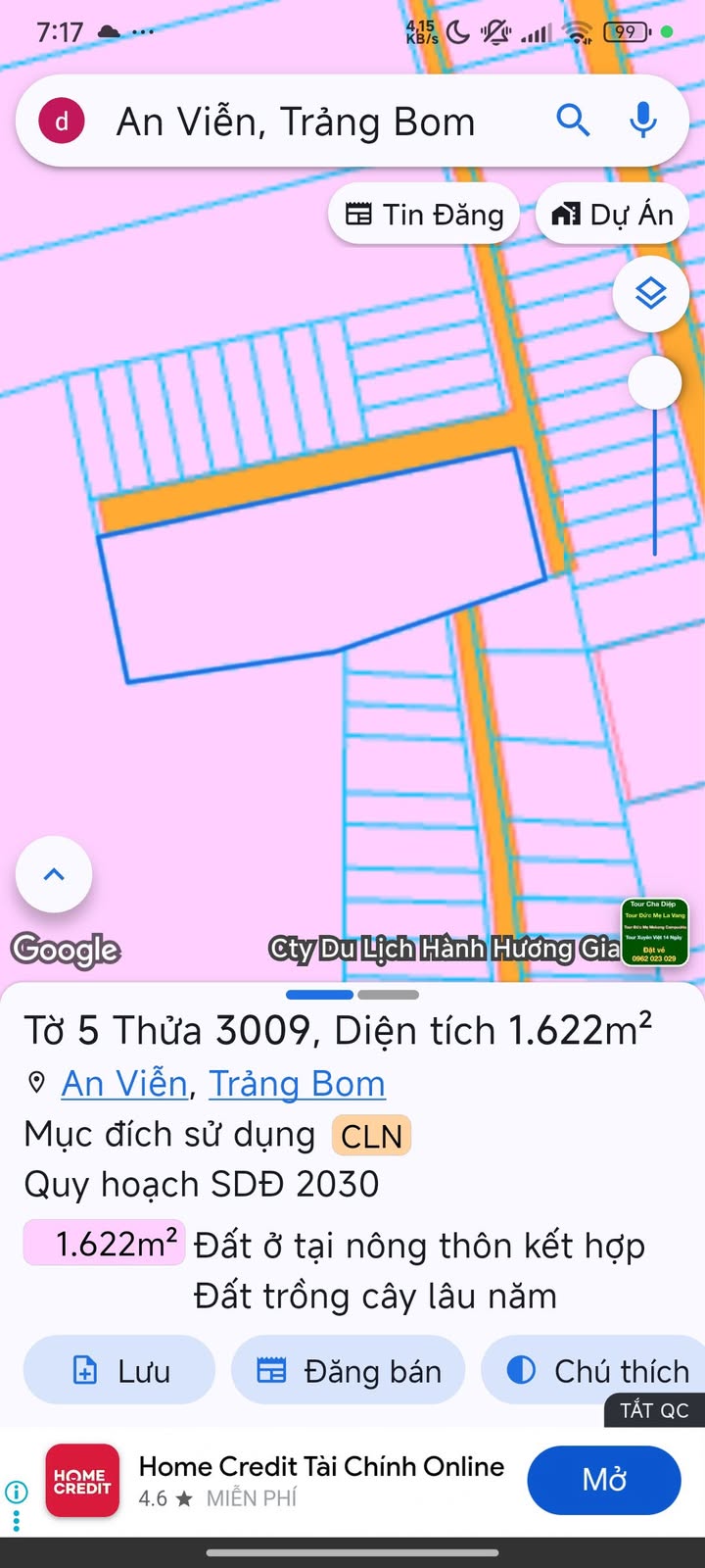 Đất nền An Viễn, Trảng Bom 6000m² giá tốt - Cơ hội đầu tư hấp dẫn!