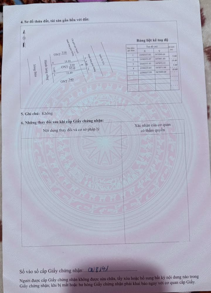 Đất nền Khu Khuẩn 1, xã Thanh Sơn, huyện Thanh Sơn, Phú Thọ - Diện tích 95m² giá chỉ 800 triệu!