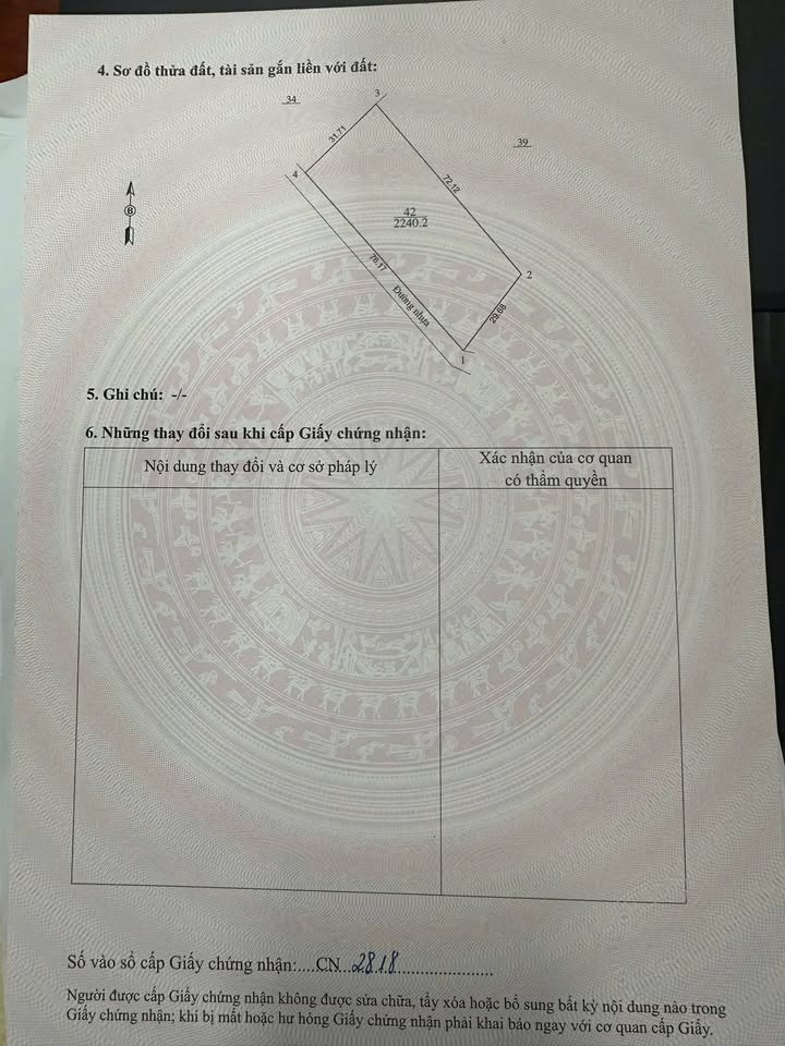 Lô đất VIP Ngọc Lương Yên Thủy 2240m² - Sổ hồng chính chủ, giá thỏa thuận!