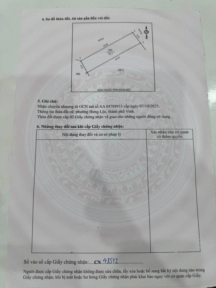 Đất nền đường Hải Thượng Lãn Ông, TP Vinh 87m² giá 3 tỷ - Vị trí vàng đầu tư!