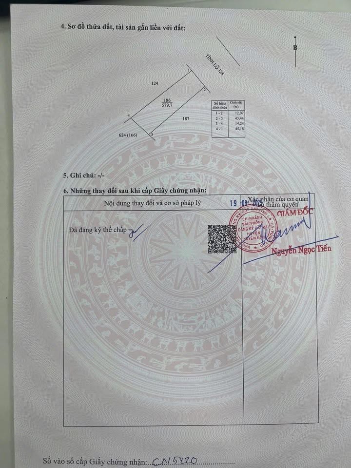 Đất nền mặt tiền đường 328, xã Phước Tân, 540m² - Cơ hội đầu tư giá tốt!