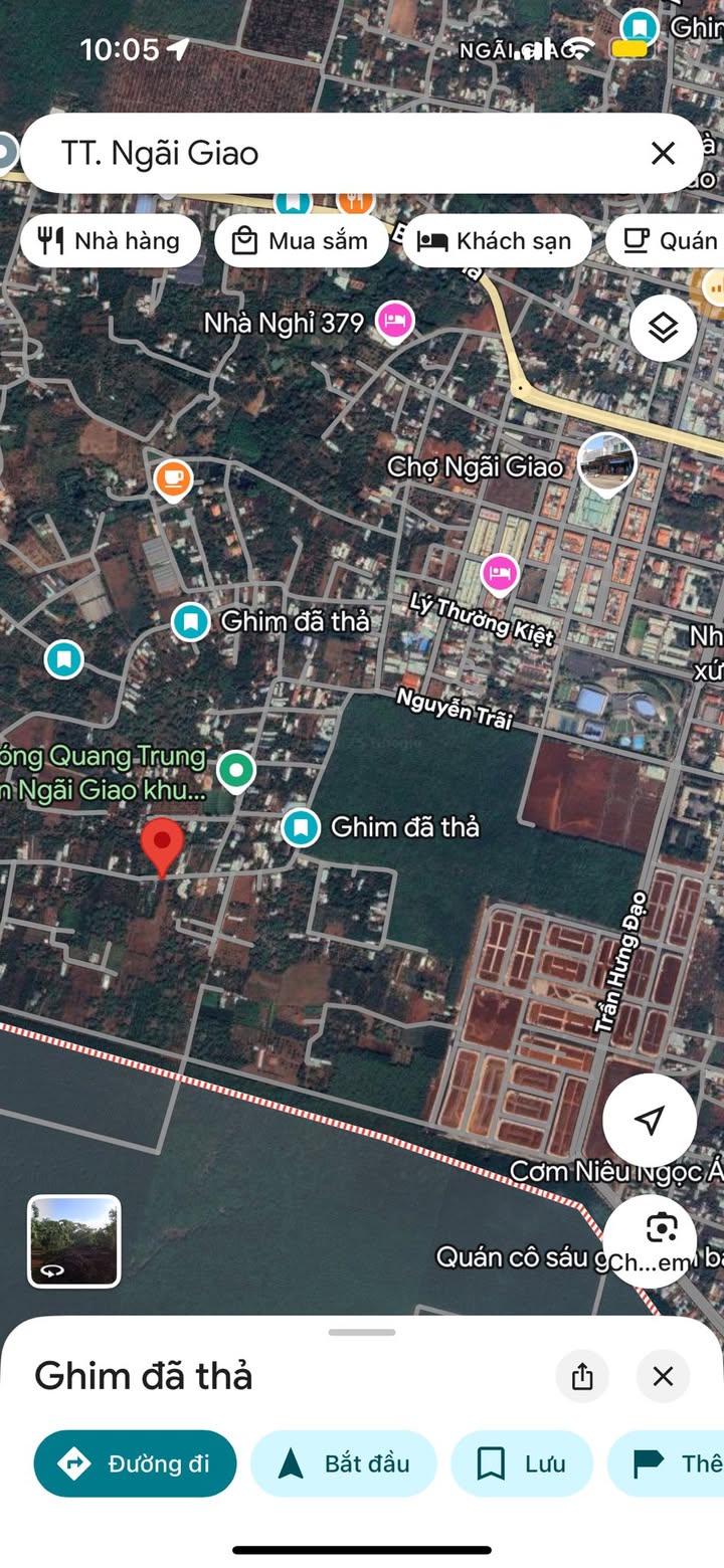 Đất nền 845m² mặt tiền đường Lạc Long Quân, xã Ngãi Giao chỉ 3 tỷ - Cơ hội đầu tư hấp dẫn!