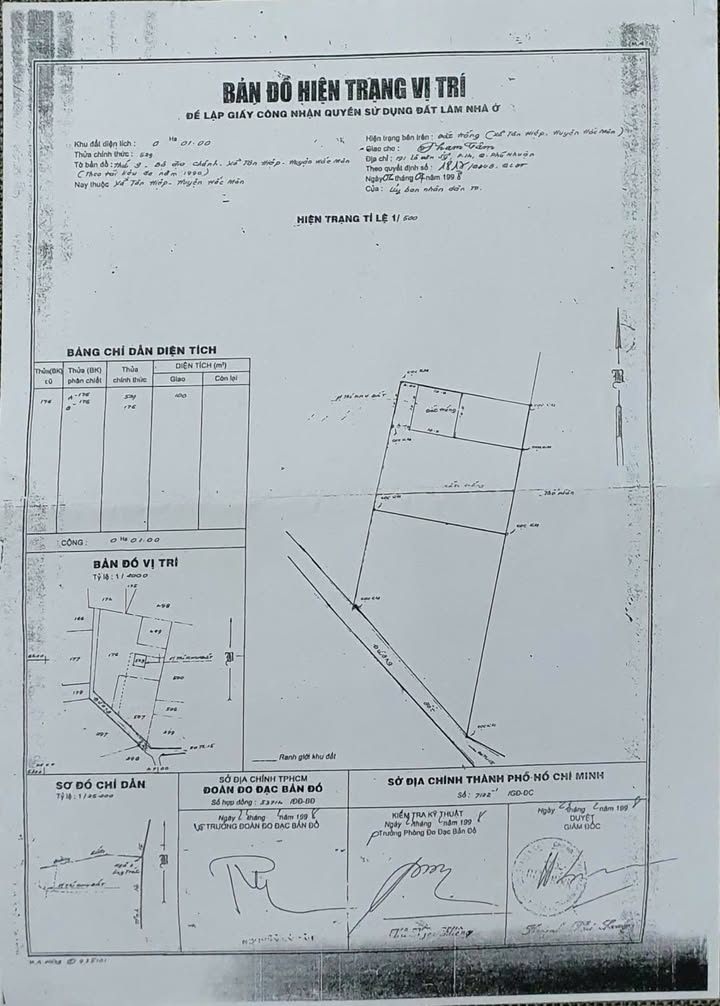 Đất nền Tân Hiệp Hóc Môn 1800m² giá 22 tỷ - Khu dân cư hiện hữu, xe hơi vào tận nơi!