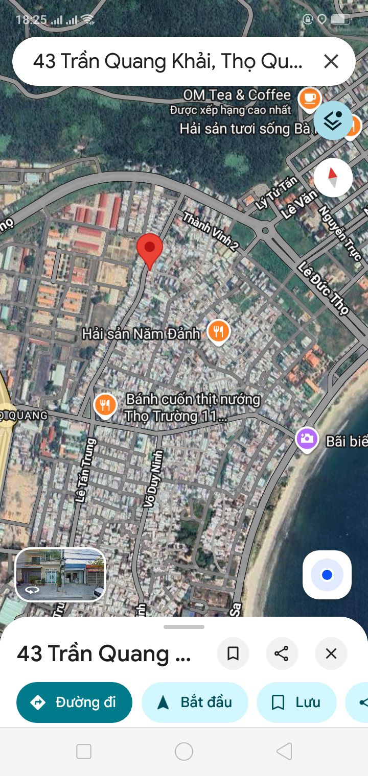 Đất nền chính chủ 43 Trần Quang Khải 62.4m² giá 5 tỷ - Cách đường chính chỉ 50m!