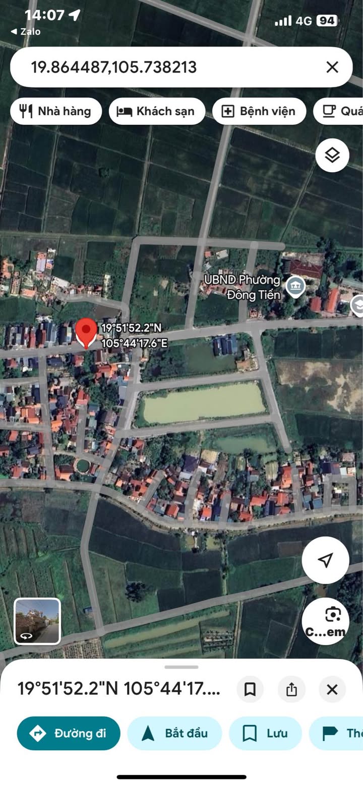 Đất nền đẹp tại Thiệu Vân, Đông Tiến 115m² giá 1.25 tỷ - Cơ hội đầu tư sinh lời!