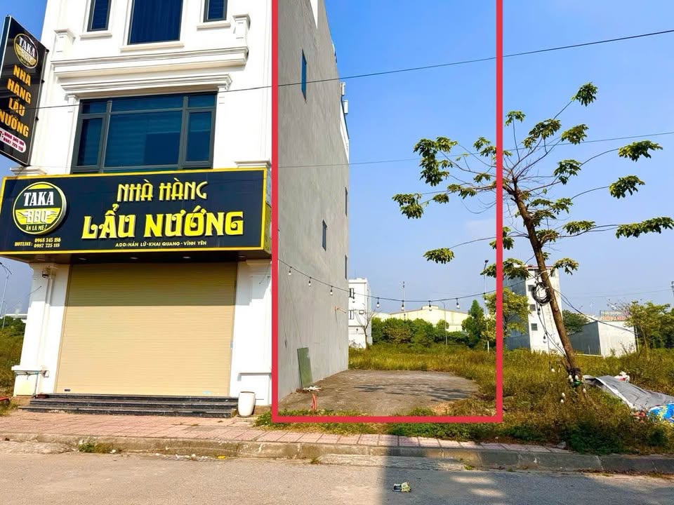 Đất Dịch Vụ Hán Lữ Vĩnh Yên 102m² giá 4 tỷ - Đường rộng kinh doanh thuận lợi!