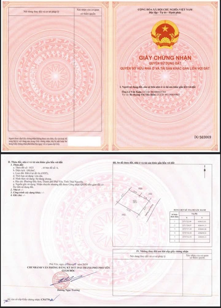 Đất thổ cư Đắc Sơn 100m² giá chỉ 400 triệu - Đầu tư sinh lời