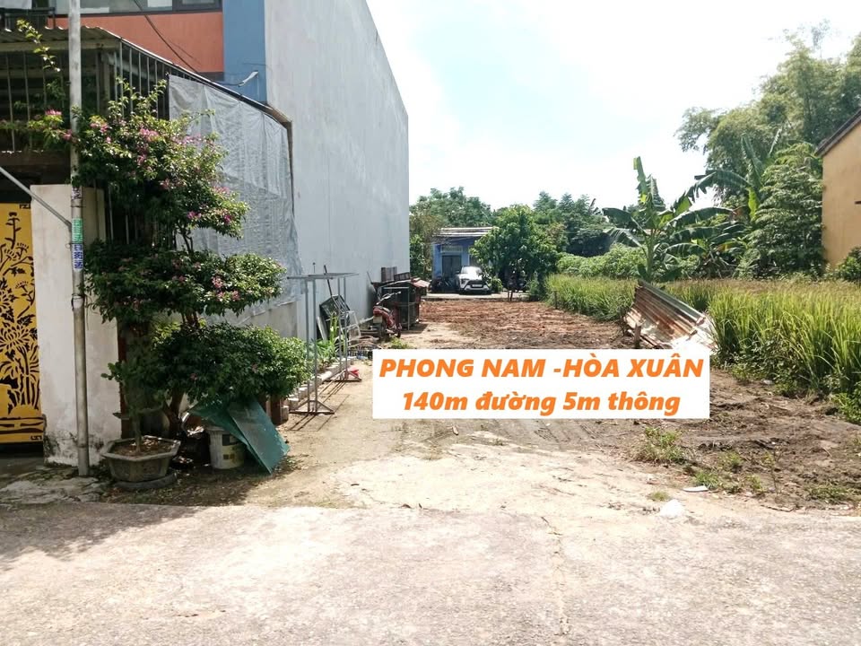 Đất nền Hòa Xuân 140m² giá 2.5 tỷ - Sổ đỏ chính chủ, bán gấp!
