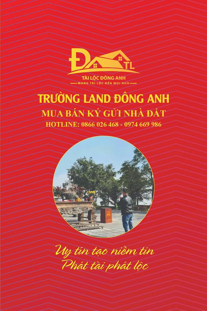 Đất nền Thố Vân Nội 94m² giá thỏa thuận - Lô góc mặt đường nhựa