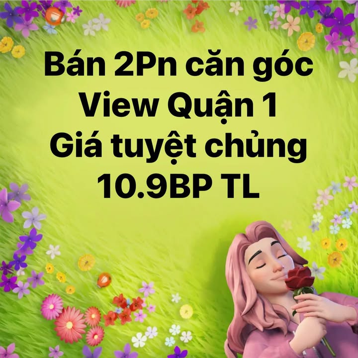 Căn hộ Vinhomes Central Park 74.2m² giá 10.9 tỷ - Căn góc view thành phố tuyệt đẹp!