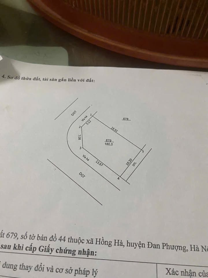 Đất tái định cư Hồng Hà Đan Phượng 180m² giá 14.4 tỷ - Đầu tư sinh lời ngay!