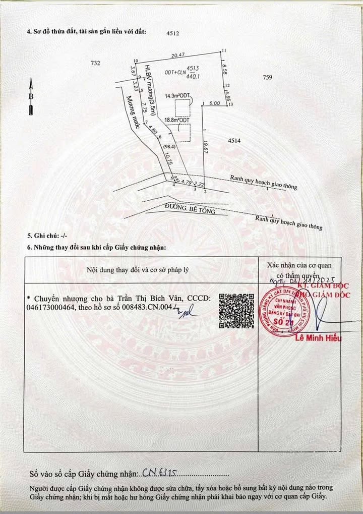 Đất nền Dĩ An 440,5m² giá 10,5 tỷ - Cơ hội đầu tư sinh lời hấp dẫn!