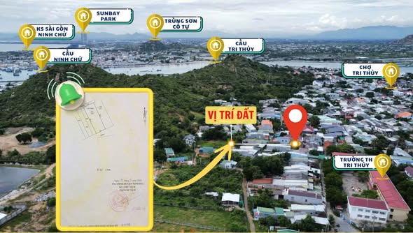 Đất nền Trị Thủy, Ninh Hải 267m² giá 1 tỷ - Cơ hội đầu tư hiếm có gần biển!