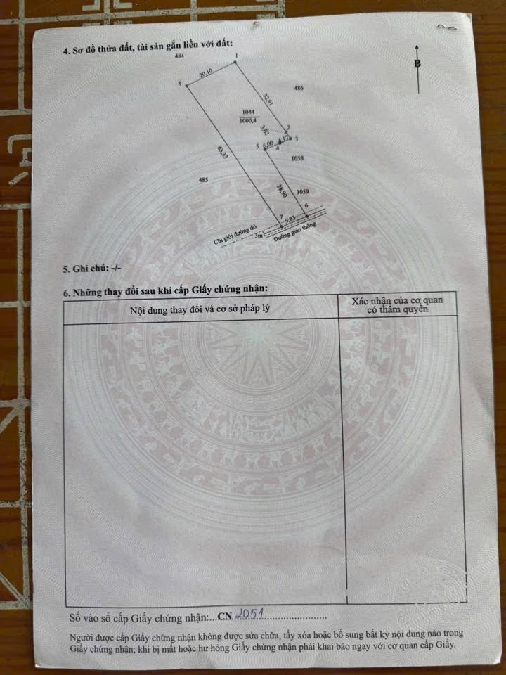 Đất nông nghiệp 1000m² tại Thạnh Đức, Bến Lức - Giá chỉ 850 triệu, đầu tư sinh lời!