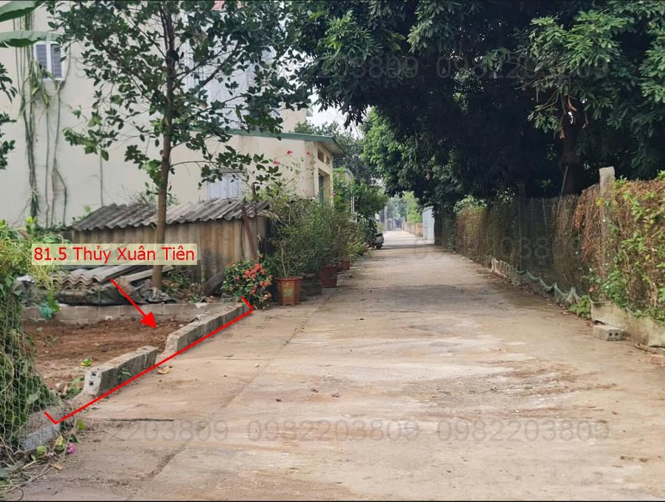 Đất phân lô Thủy Xuân Tiên 81,5m² giá 2 tỷ - Cơ hội đầu tư hiếm có!