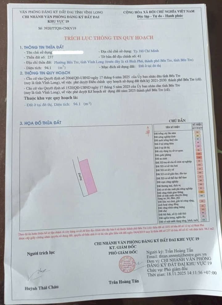 Đất nền Bến Tre 94m² giá 790 triệu - Đầu tư sinh lời ngay!