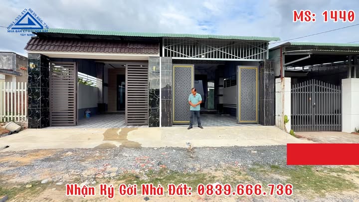 Nhà riêng mới xây tại Hòa Thành, Tây Ninh - 3 phòng ngủ, giá chỉ 1.4 tỷ!