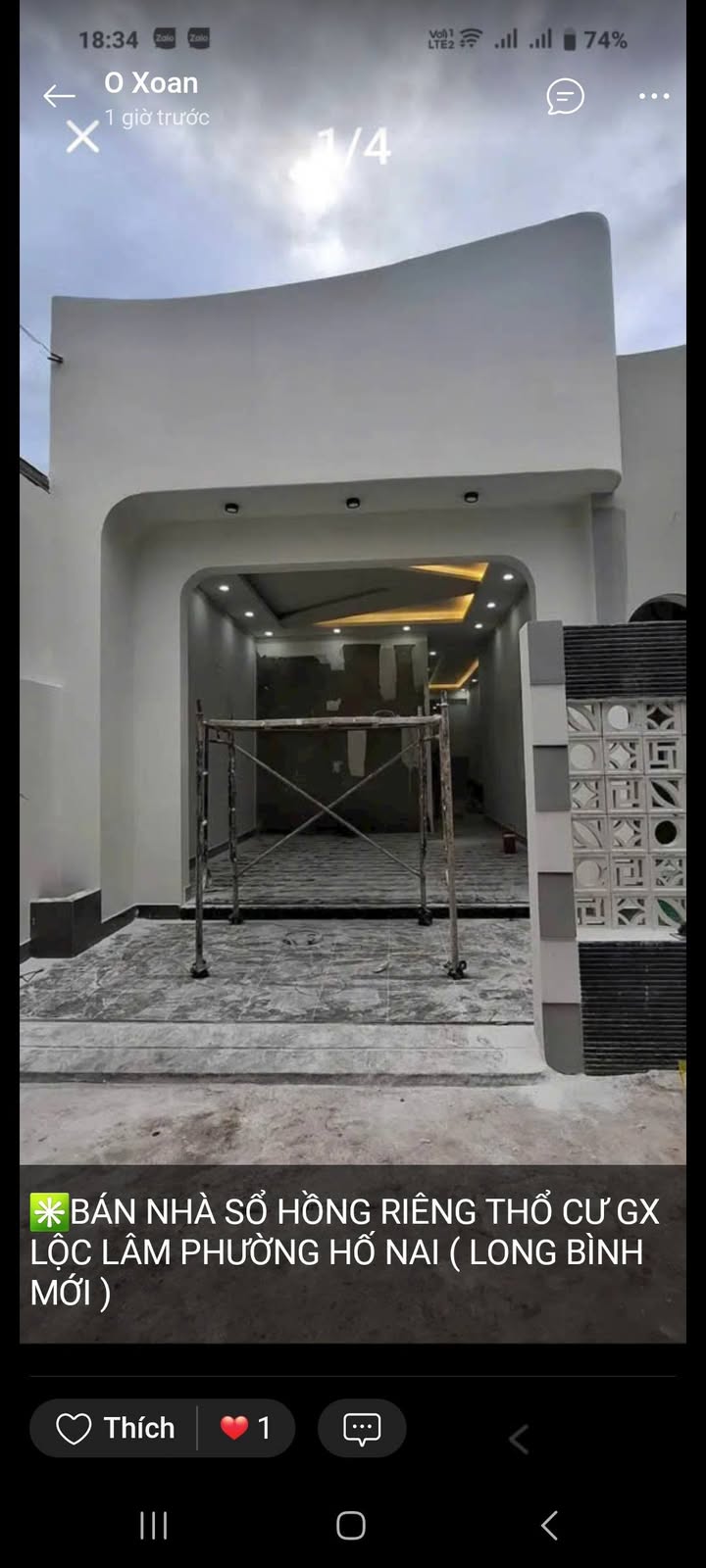 Nhà phố Hố Nai, Biên Hòa 115.5m² giá 2.5 tỷ - Sổ hồng riêng, thương lượng