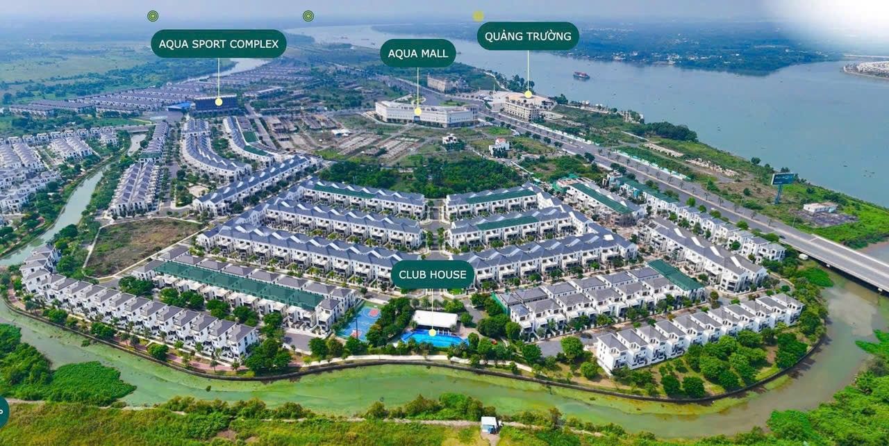 Townhouse The Suite Aqua City 200m² giá 10,5 tỷ - Nhà mới 100% sẵn sàng vào ở!