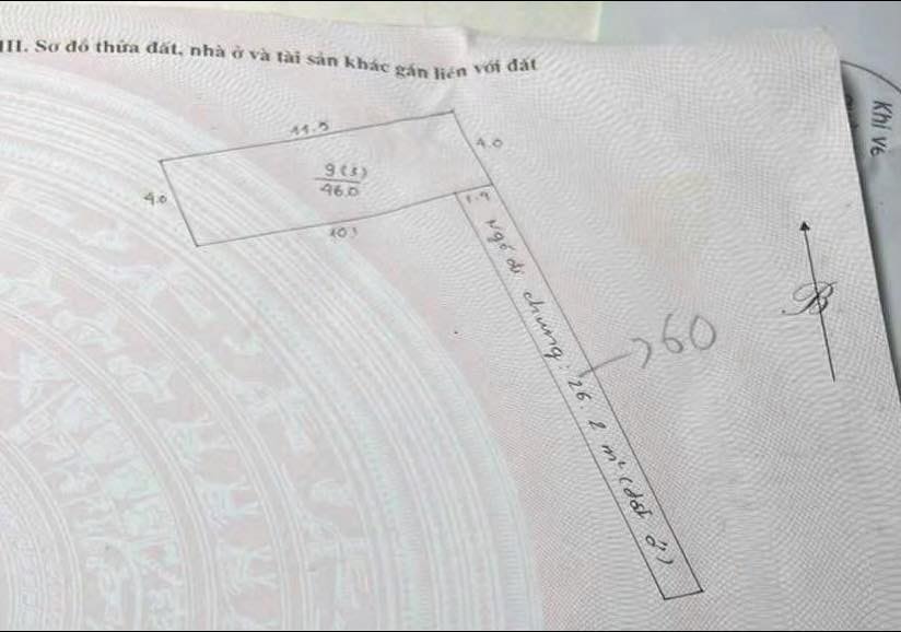 Đất Liên Ninh Thanh Trì 46m² giá 3 tỷ - Vị trí vàng, sổ đỏ chính chủ!