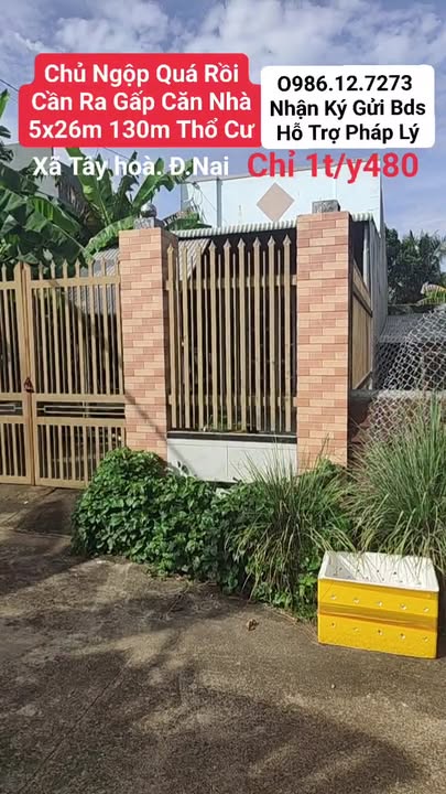 Nhà đẹp Trảng Bom Đồng Nai 130m² - Sổ riêng thổ cư, giá thỏa thuận!