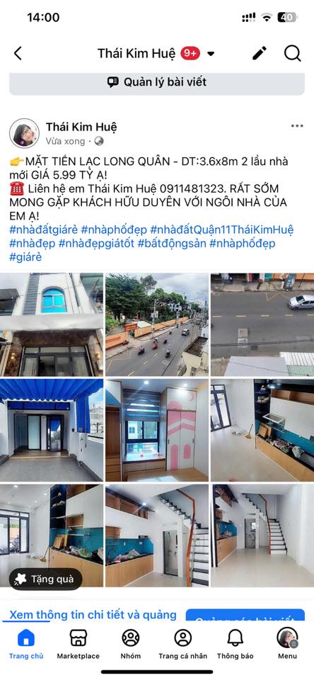 Nhà phố Lạc Long Quân Quận 11 28.8m² giá 5.99 tỷ - Cơ hội đầu tư tuyệt vời!