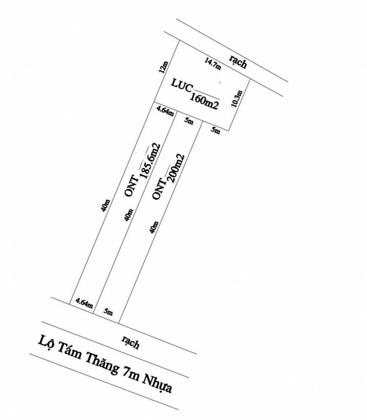 Đất nền Bến Lức 378.44m² giá 3.6 tỷ - Mặt tiền lộ nhựa, tiềm năng phát triển