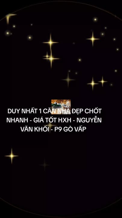 Nhà đẹp 58m² đường Nguyễn Văn Khối, Gò Vấp - Giá chỉ 8 tỷ, vào ở ngay!