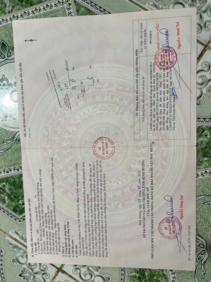 Đất nền Bàu Bàng - Đường DH 618, 506m² giá chỉ 3 tỷ - Đầu tư sinh lời ngay!