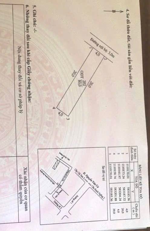 Đất nền đẹp tại KDC Đại Ngân, Cần Thơ 80m² giá 2.25 tỷ - Sổ hồng chính chủ!