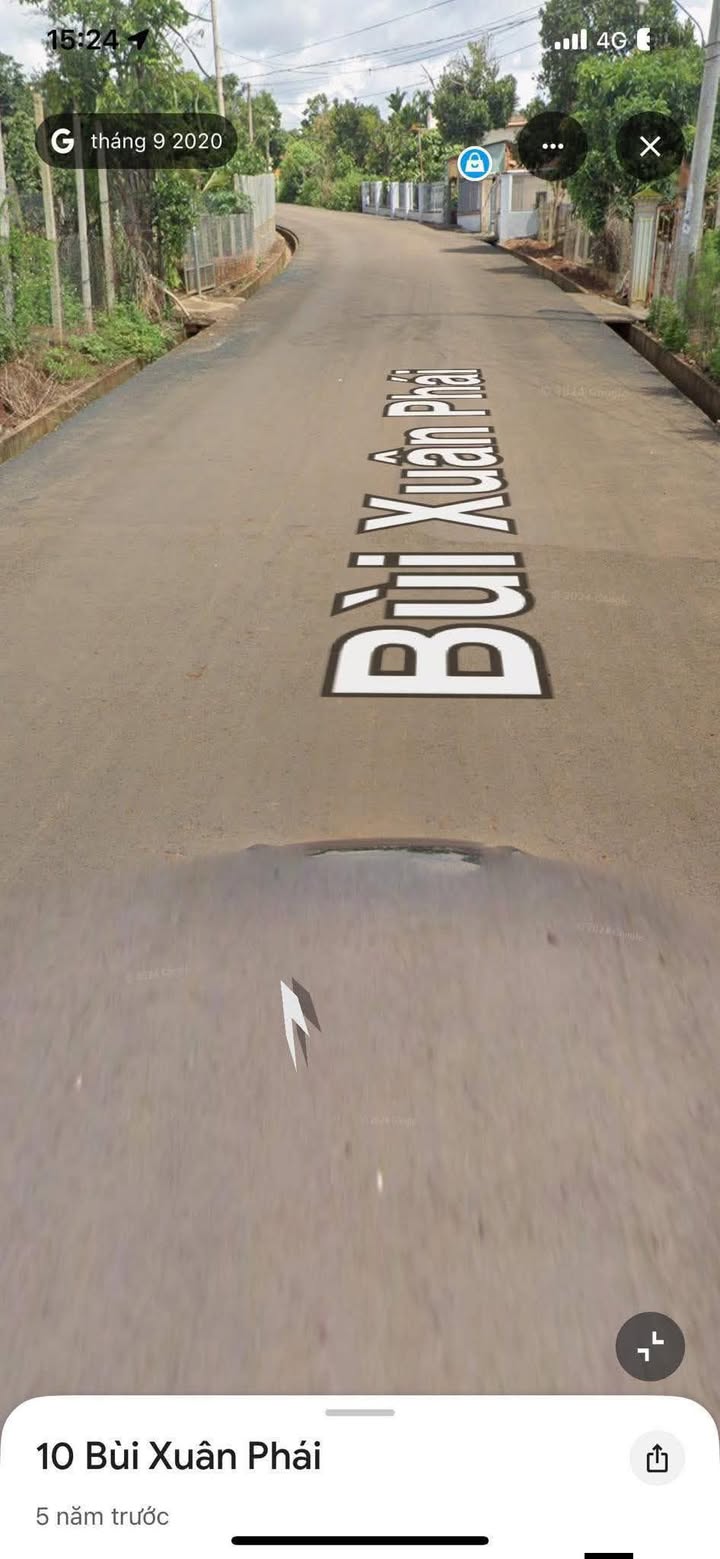 Đất mặt tiền Bùi Xuân Phái, Buôn Hồ 598m² giá 4.317 tỷ - Cơ hội đầu tư tuyệt vời!