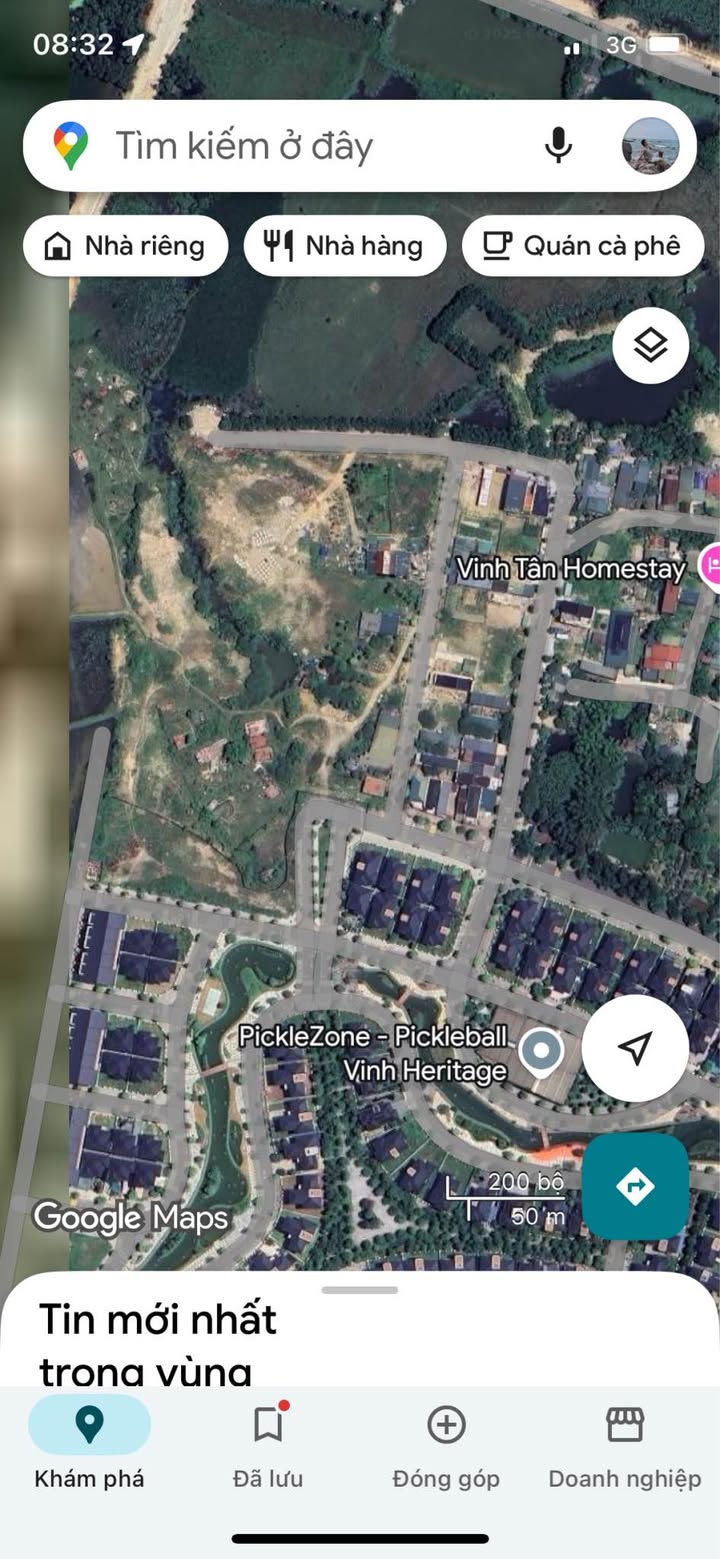 Đất tái định cư Vinh Heritage 132m² giá 6.6 tỷ - Xây dựng tự do, vị trí đẹp!