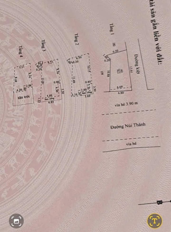 Nhà mặt tiền Núi Thành, Đà Nẵng 78m² giá 15.8 tỷ - Đầu tư sinh lời ngay!