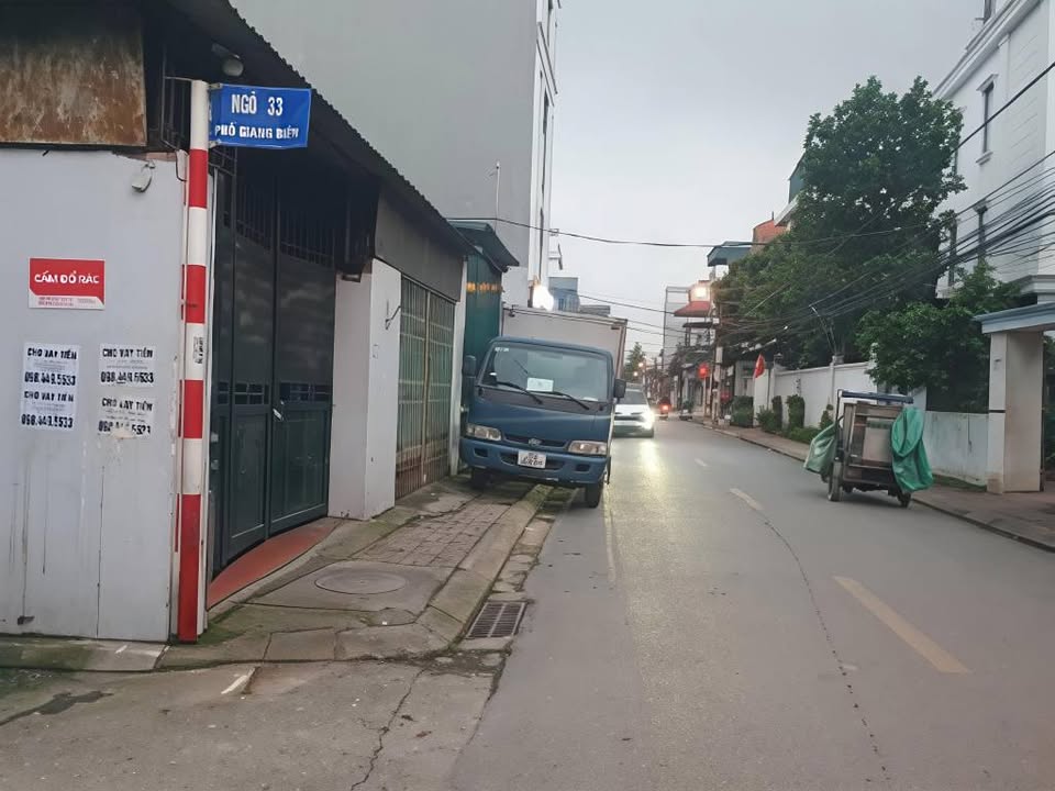 Đất nền mặt tiền đường Giang Biên, Long Biên 105m² giá 13.5 tỷ - Đầu tư sinh lời ngay!