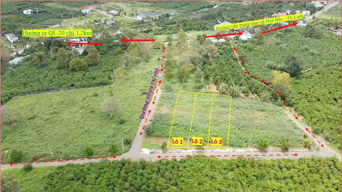 Đất thổ cư Lộc An, Bảo Lâm 118m² giá 600 triệu - Sổ hồng chính chủ