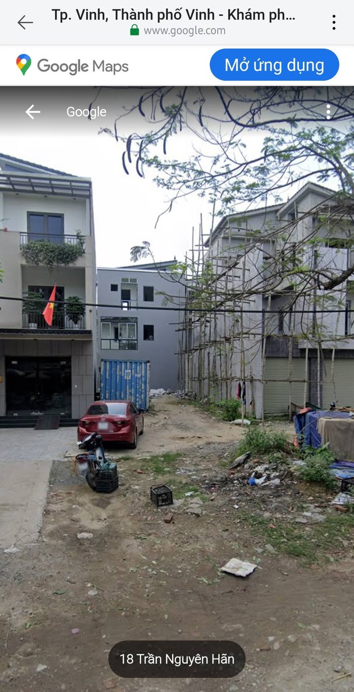 Đất mặt tiền Trần Nguyên Hãn, 121m² giá thỏa thuận - Cơ hội đầu tư đắc địa tại TP. Vinh!