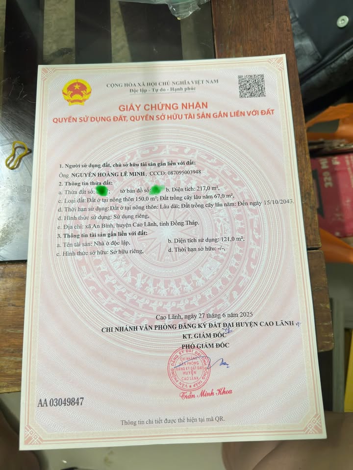Nhà cấp bốn phường Mỹ Trà, Cao Lãnh 150m² - Nhà mới vào ở ngay!