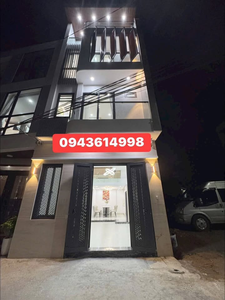 Nhà 4 tầng Mai Pha, Lạng Sơn 50m² giá 3.1 tỷ - Đường rộng ô tô đỗ tận cửa!