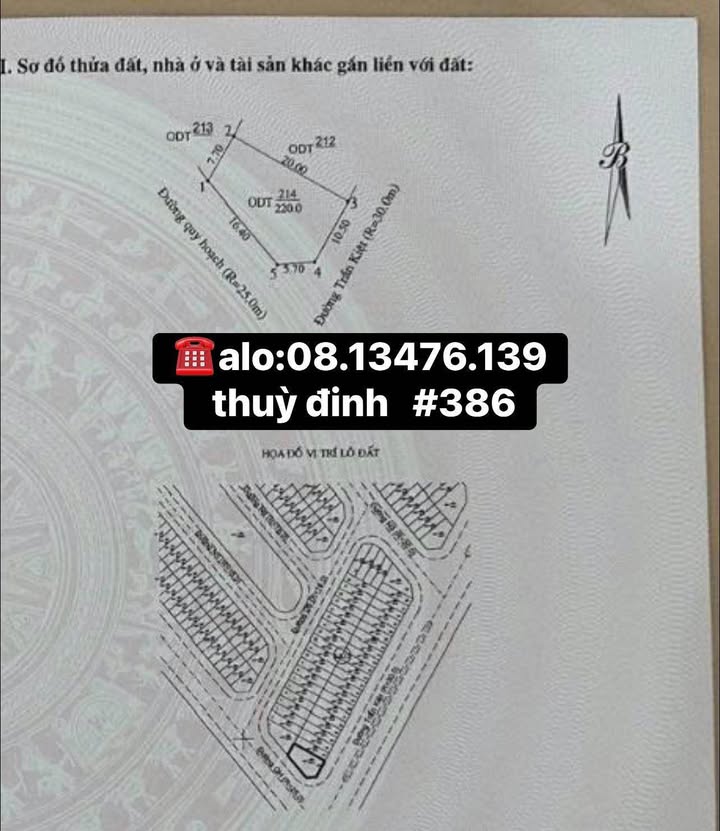 Đất lô góc Trần Kiệt 220m² giá 3.4 tỷ - Tiềm năng đầu tư vượt trội!