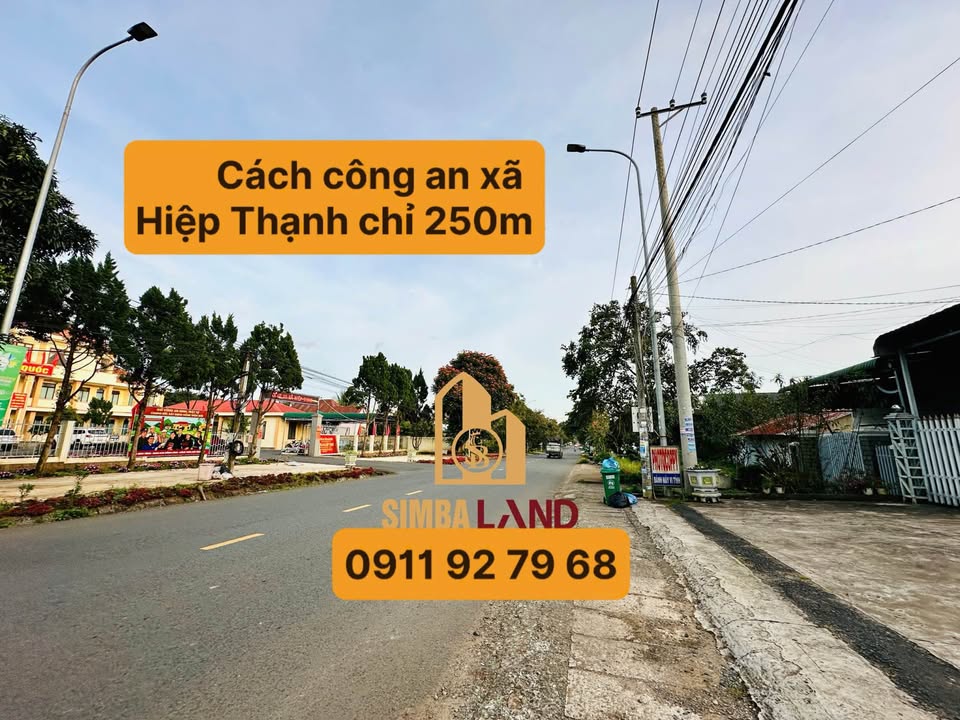 Đất thổ cư Hiệp Thạnh 100m² giá 1.75 tỷ - Đầu tư sinh lời ngay!