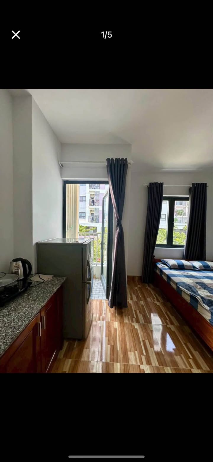 Căn hộ Studio cho thuê đường 28 Nha Trang 25m² - Full nội thất, tiện nghi