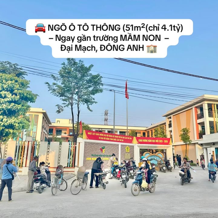 Nhà riêng Đại Mạch Đông Anh 51m² giá 4.1 tỷ - Ngõ ô tô thông thoáng!