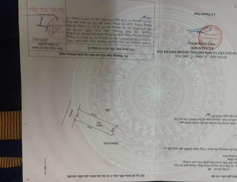 Đất thổ cư An Khánh 75m² giá tốt - Kinh doanh đa ngành nghề