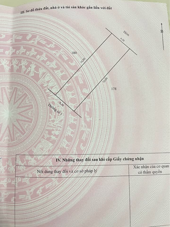 Nhà phố tại thị trấn Mỹ Thọ, 72m² giá 1.1 tỷ - Chính chủ bán gấp!