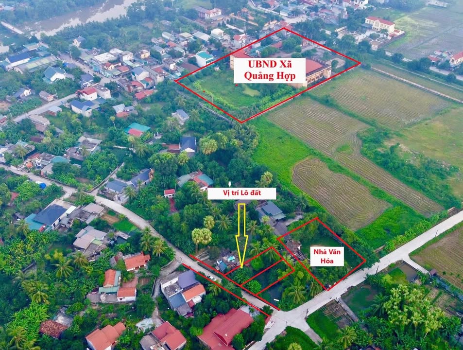 Đất nền Quảng Hợp, Thanh Hóa 120m² giá 400 triệu - Sổ đỏ chính chủ, đầu tư sinh lời!