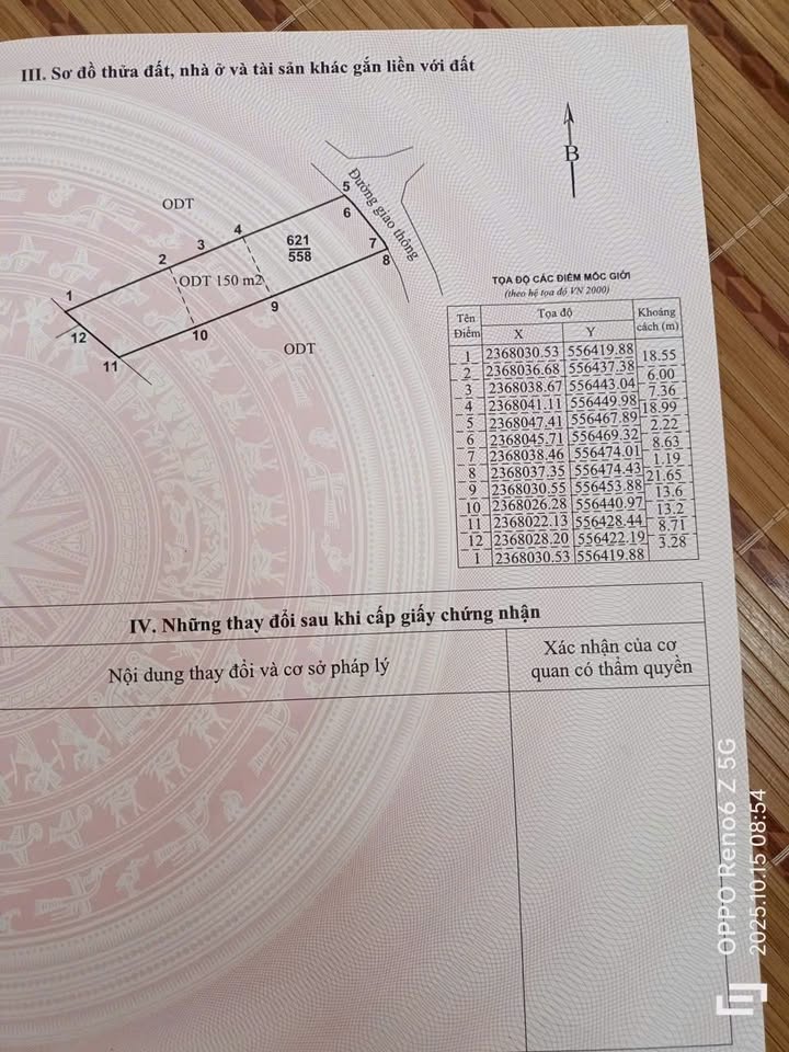 Đất nền 558m² Phong Châu, Phù Ninh chỉ 1.6 tỷ - Đầu tư sinh lời lý tưởng!