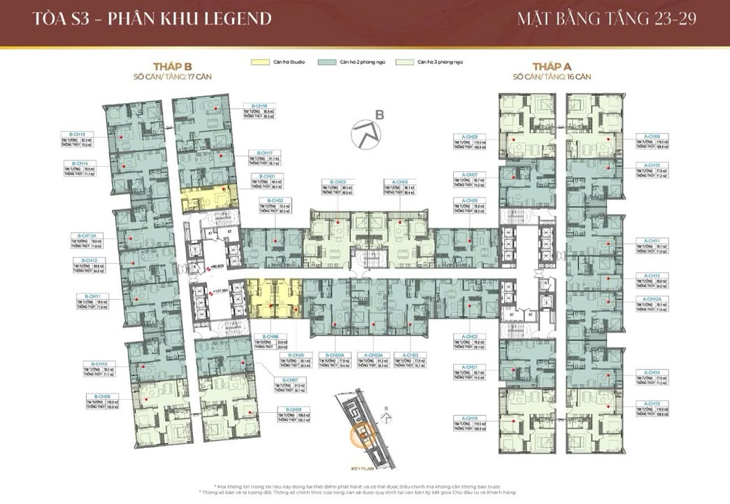 Căn hộ Sunshine City Bắc Từ Liêm 57m² giá 3.3 tỷ - View đẹp, sẵn sàng ở ngay!