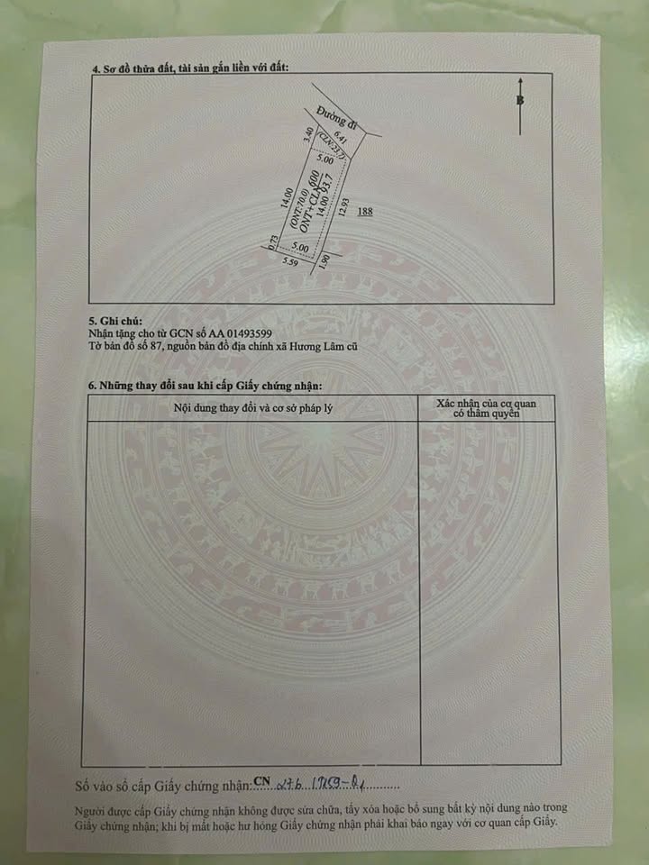 Đất nền tại Xuân Cẩm, Hiệp Hòa, Bắc Giang 93,7m² giá chỉ 1 tỷ - Đầu tư sinh lời cao!